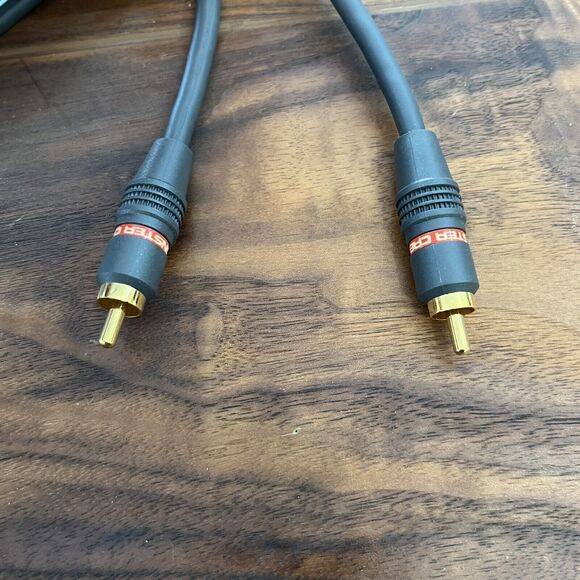 Monster Standard Interlink 100 RCA Audio Cable 7FT High Performance - Picture 2 of 4